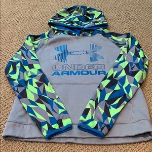 Boys Under Armour hoodie Sz L